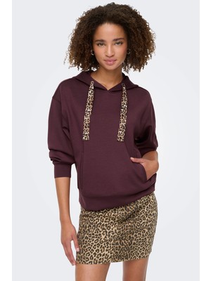 Only Onlalina Regular Fit Kapüşon Yaka Sweat Bayan Sweat 15364546
