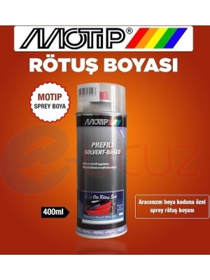 Şehber Taş Izi Çizik Giderici Ford Edge 7325 Manyetik Gri Rütüş Motip Sprey Rötuş Boyası