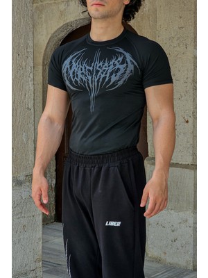 Liber Ezekiel - Compression T-Shirt (Siyah)