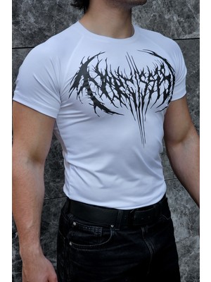 Liber Ezekiel - Compression T-Shirt (Beyaz)