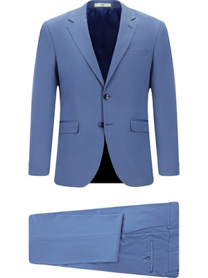 Kiğılı 7 Drop Slim Fit Dar Kesim Pamuklu Lyocell Takım Elbise