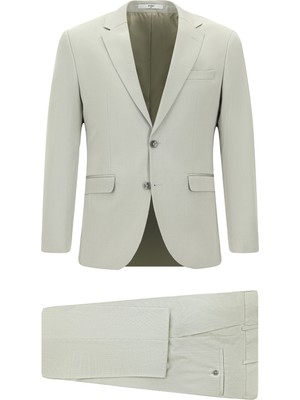 Kiğılı 7 Drop Slim Fit Dar Kesim Pamuklu Lyocell Takım Elbise