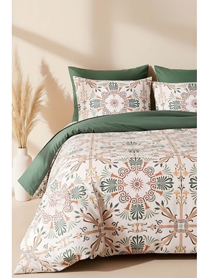 Etnik Saray Çift Kişilik Nevresim Takımı Pamuklu