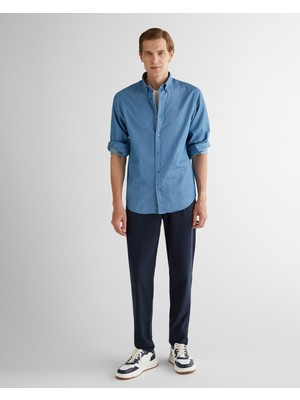 Gant Erkek Lacivert Jogger Fit Pantolon 1225125T.433