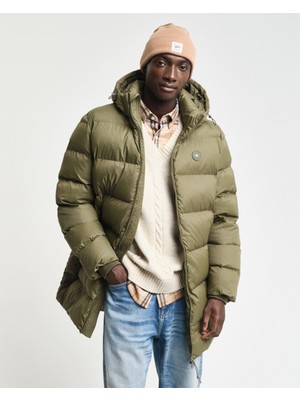 Gant Erkek Yeşil Kapüşonlu Mont 7006453.301