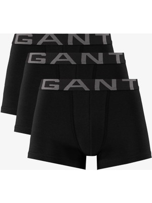Gant Erkek Siyah 3'lü Boxer 9125106T.5