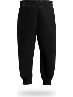 Seftex Erkek / Kız Çocuk  Jogger Eşofman Altı Cepsiz Paçası Kaşkorseli