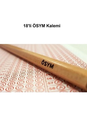 KarmaOfis 2,5b Dereceli ÖSYM Kurşun Kalemi Setli 18'li Uzun Süreli Kullanım İçin İdeal