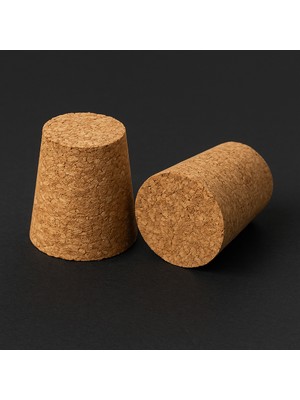 Akdeniz Home BZD-901 Mantar Yağlık Şişe Tıpası – Doğal Mantar Kapak – 10 Adet Mantar Tıpa Seti