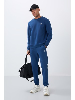 Tommy Life Parlament Pamuklu Kalın İçi Tüylü Yumuşak Dokulu Comfort Fit Nakışlı Erkek Eşofman Takım -85265