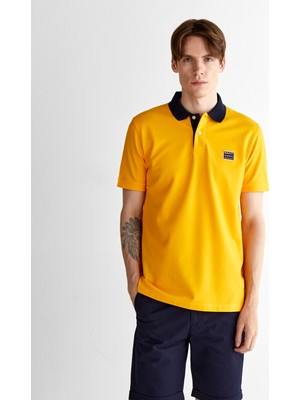 Gant Erkek Sarı Regular Fit Polo 2014023.733