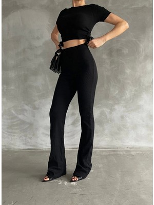 Bigelal Yanları Tüneli Takım Siyah S3161