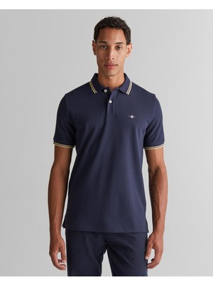 Gant Erkek Lacivert Regular Fit Polo 2014028.433