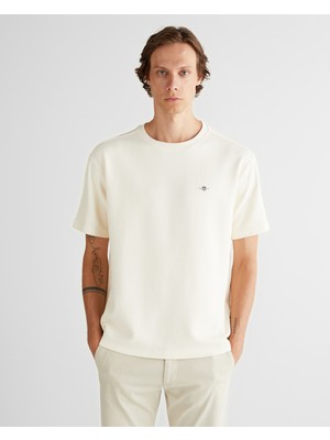 Gant Jacquard C-Neck T-Shirt 2325316T.130