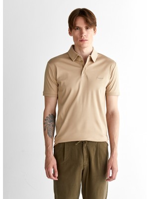 Gant Erkek Bej Slim Fit Polo 2014027.239