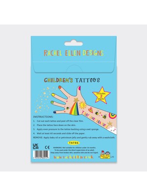 Smiggle Rachel Ellen - Sunny Days Çocuk Geçici Dövmeler