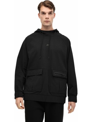 Reebok Cuda Hoodıe Siyah Erkek Sweatshirt