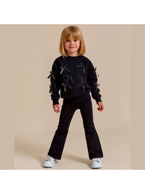 Dereff Siyah Şeritli Takım