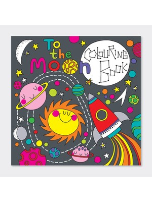 Smiggle Rachel Ellen - To The Moon Boyama Kitabı