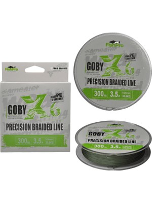 Fishpro Goby 300M X6 Dark Green Ip Misina