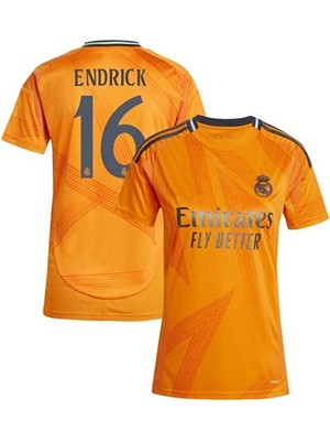 Maharet R.e.a.l M.a.d.r.i.d 2024/25 Yeni Sezon Endrick Deplasman Forması (Orange)