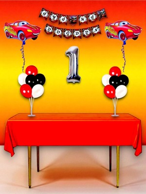 Cars Temalı Doğum Günü ve Özel Etkinlik Mega Kombin Seti