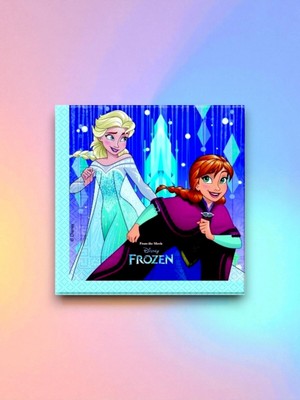 32 Kişilik Karlar Ülkesi Temalı Tek Kullanımlık Peçete (32 Adet)