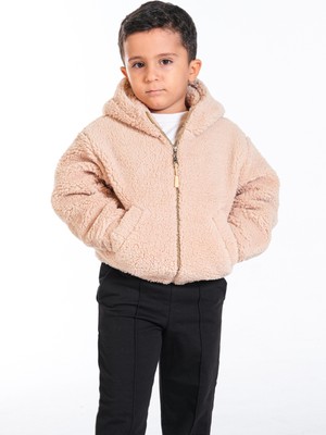 Classio Kids Erkek Çocuk Peluş Fermuarlı Astarlı Mont