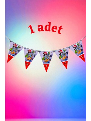 1 Adet Brawl Stars Temalı Flama - Parti ve Etkinlikler Için Asılabilir Süs