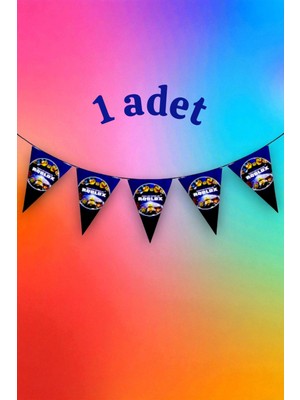 1 Adet Roblox Temalı Flama - Parti ve Etkinlikler Için Asılabilir Süs