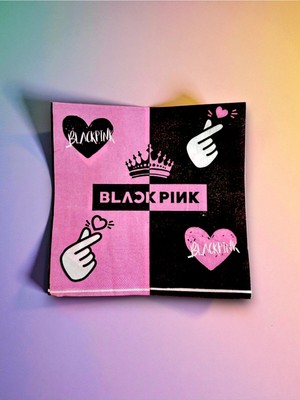 32 Kişilik Blackpink Temalı Tek Kullanımlık Peçete (32 Adet)