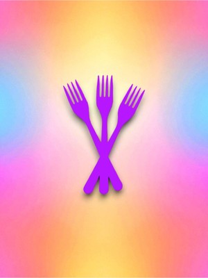 24 Kişilik Mor Renk Tek Kullanımlık Çatal (24 Adet)