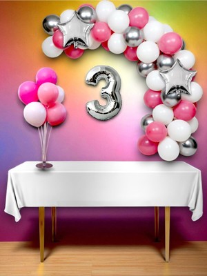 Yıldız Temalı Balon Aranjman ve Parti Dekorasyon Mega Kombin Seti