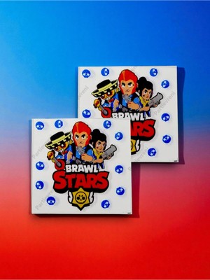 16 Kişilik Brawl Stars Temalı Tek Kullanımlık Peçete (16 Adet)