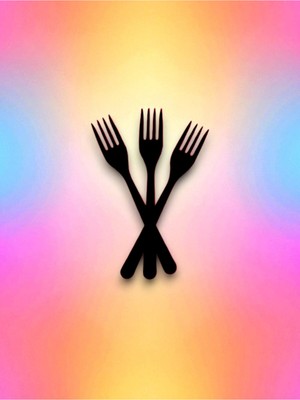 Siyah Renk Tek Kullanımlık Çatal (16 Adet)