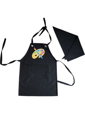 Çocuk Mutfak Önlüğü,etkinlikönlüğü+Bandana