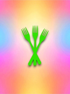 Yeşil Renk Tek Kullanımlık Çatal (16 Adet)