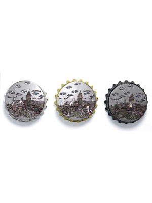 Marsilyan Istanbul Temalı Magnet Model 11