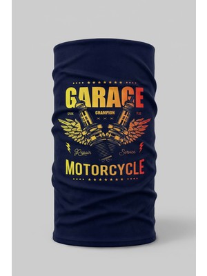 Bagoo Motorcylce Bagoo Buff -Baf- Bandana -Boyunluk- Saç Bandı