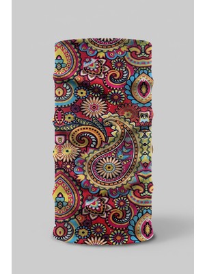 Bagoo Etnik Desen Buff -Baf- Bandana- Boyunluk- Saç Bandı