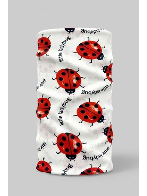 Bagoo Uğur Böceği Buff Baf Bandana Boyunluk Saç Bandı