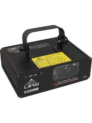 Layu C220RB Kırmızı-Mavi Çift Renk Beam Efekt Lazeri