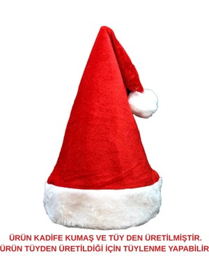 Mulvxbrf BRF02 Unisex  Kadife Yılbaşı Şapkası (Mulvix)