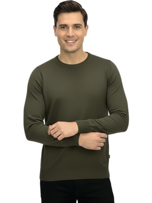 Raymons Erkek Spor Sıfır Yaka Regular Fit Kazak BGL-ST04953