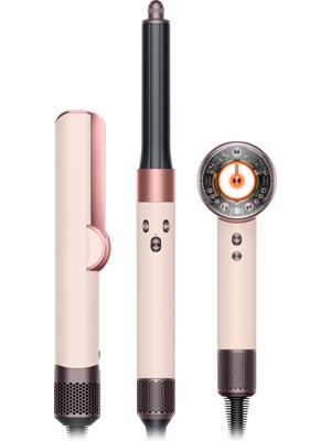 Dyson Saç Tokaları Düzleştirme İşleviyle Bakır Plakalı 10 Isı Kademeli Siyah Maşa