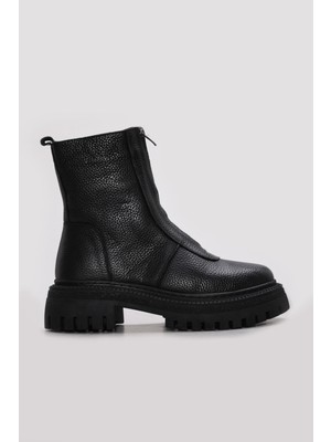 Fast Step Hakiki Deri Kürklü  Kadın Klasik Bot 657KZA2511