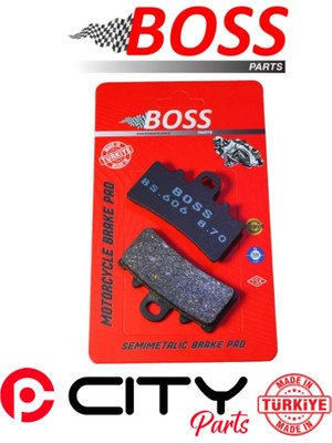 Husquvarna Svartpılen 401 2018-2024 Ön Fren Balatası Boss Sinterli CT1040