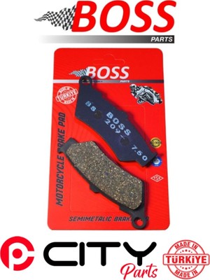 Aprillia Pegaso Traıl 650 2005-2009 Ön Fren Balatası Boss Sinterli CT1089