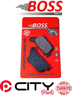 Honda Cbr Rr 600 2007-2018 Arka Fren Balatası Boss Sinterli CT1244