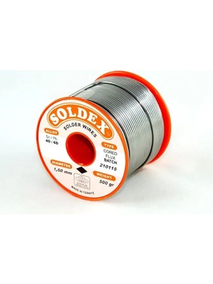 Buğz 40-60 Lehim Teli 500 gr 1.2 mm - Sn:40 / Pb:60